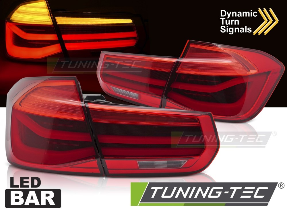 Achterlichten LED BAR Sequentiële Rood voor BMW F30 2011-2018