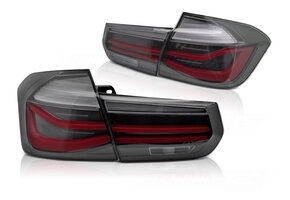 Achterlichten LED BAR Sequentiële Smoke geschikt voor BMW F30 2011-2018