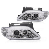 Koplampen Citroën Xsara 97-00 Angel Eyes Chroom