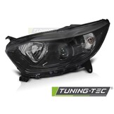 Koplamp Zwart Linkerzijde TYC geschikt voor Renault Captur I (2013-2017)