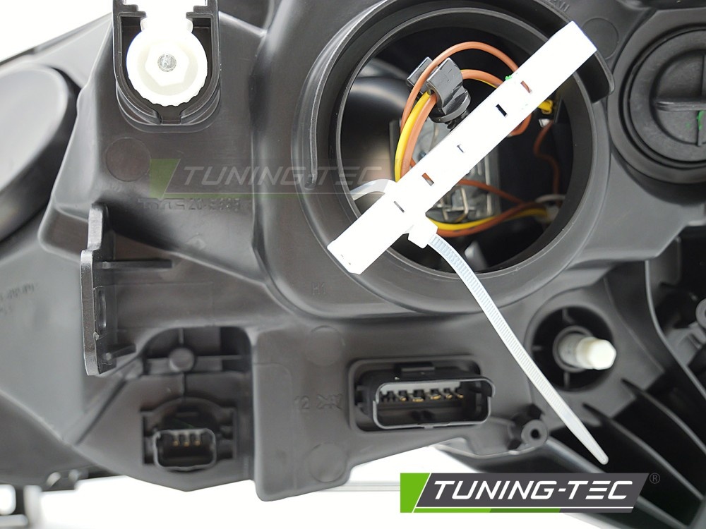 Koplamp Zwart Linkerzijde TYC voor Renault Captur I (2013-2017)