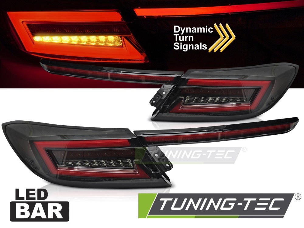 Achterlichten LED BAR Zwart Rook Dynamisch TOYOTA GR86 21-
