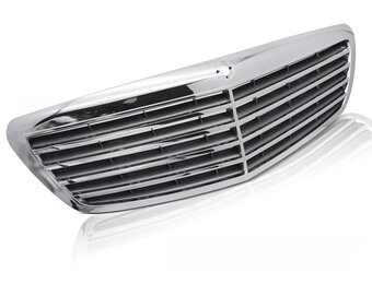 Grille Chroom-Carbon Look Mercedes S-Klasse W221 (2005-2009)