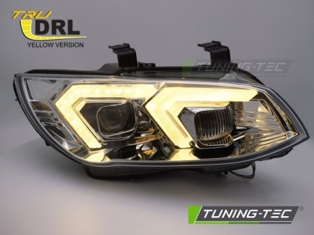 Xenon Koplampen Gele LED Chroom DRL voor BMW E92 E93 LCI 10-13