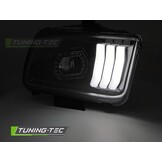 Koplampen Ford Mustang 04-09 Tube Light Zwart Set