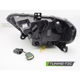 Koplampen LED Zwart Ford Mustang 18-21 met Dynamische Richtingaanwijzer