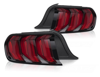 Achterlichten Ford Mustang 14-22 Rood LED met Dynamisch Knipperlicht