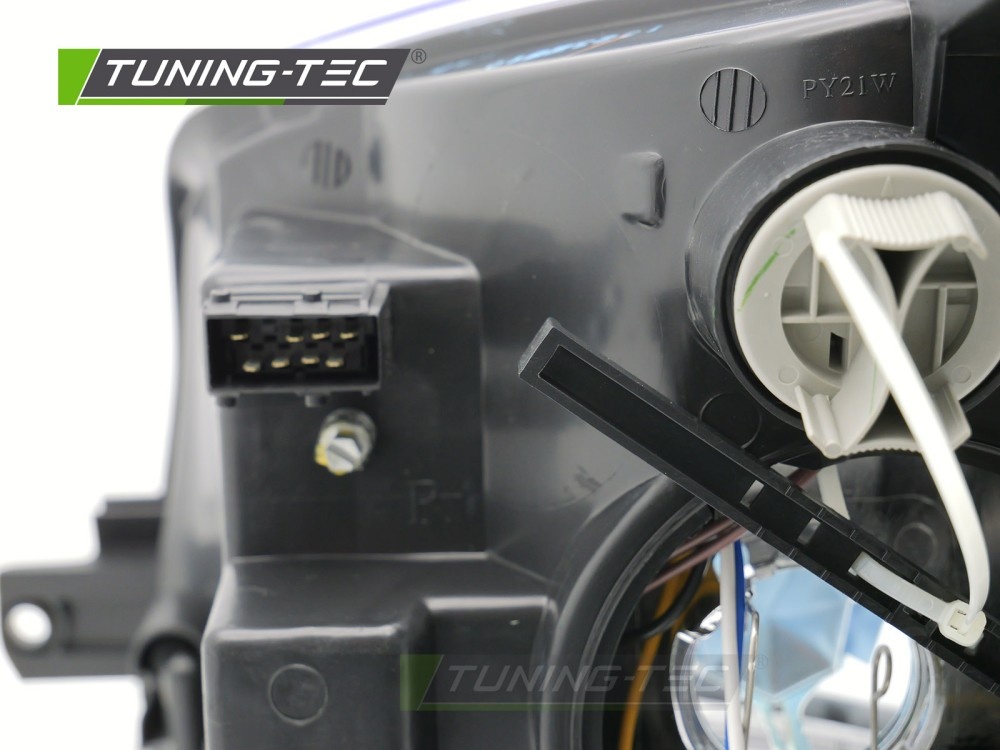 Koplamp Links Chroom TYC geschikt voor Citroen Berlingo & Peugeot Partner 02-10