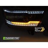 Full LED Koplampen Zwart Dodge Ram 1500 (19-22) Dynamisch