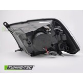 Koplampen Dodge Ram 09-18 Tube Light Projector Zwart