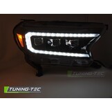 Koplampen LED Zwart geschikt voor Ford Ranger V (2016-2022)