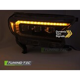 Koplampen LED Zwart geschikt voor Ford Ranger V (2016-2022)