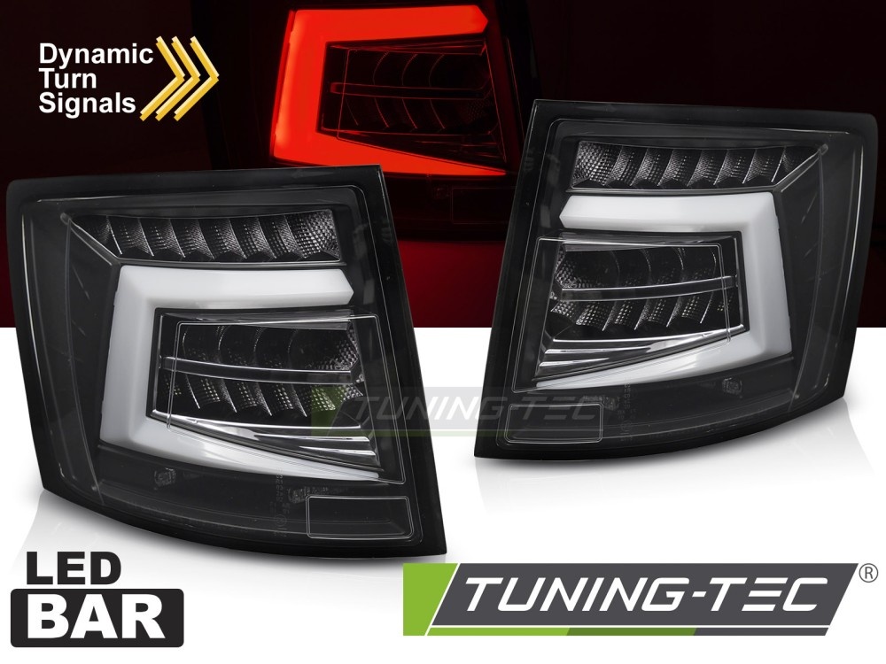 LED BAR Achterlichten Zwart geschikt voor SKODA OCTAVIA III (16-20) Combi OEM LED