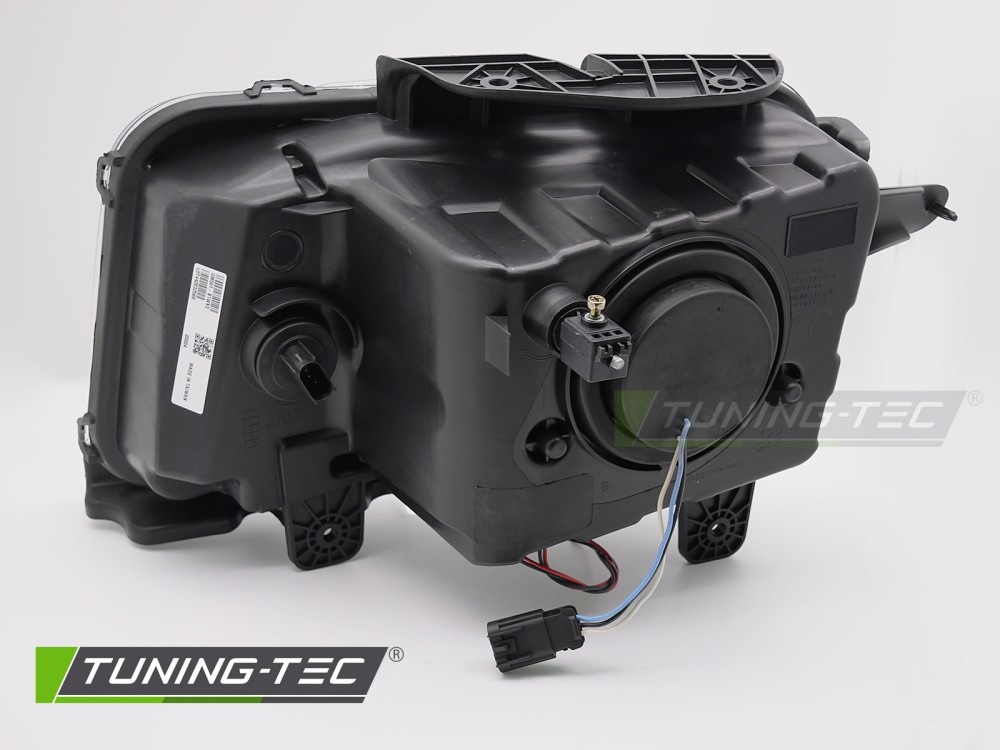 Koplampen Chevrolet Camaro 09-13 Angel Eyes Zwart