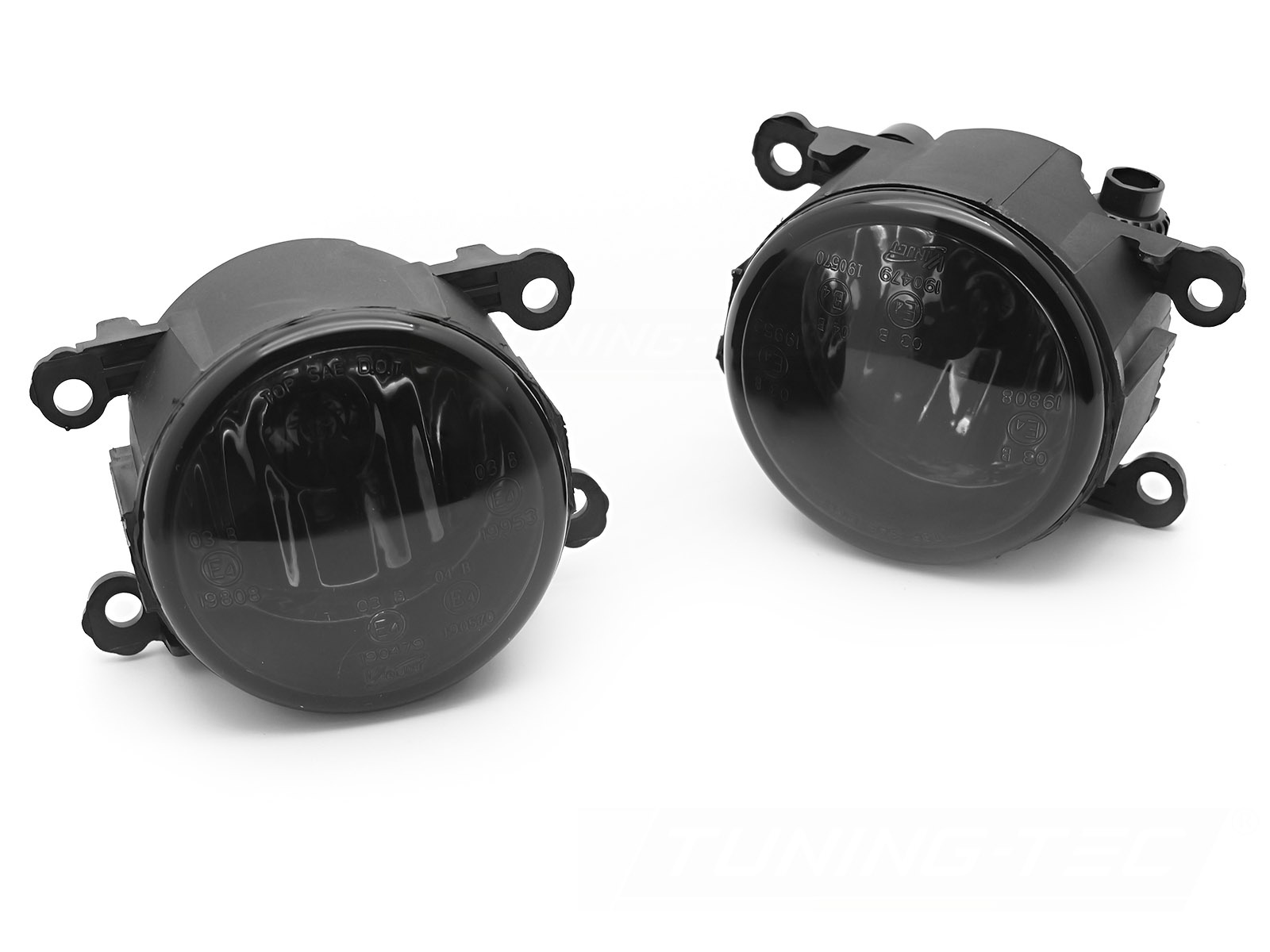 Mistlampen Smoke H11 E4-gekeurd voor Ford, Opel, Renault, Peugeot e.a.