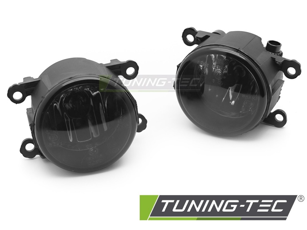 Mistlampen Smoke H11 E4-gekeurd voor Ford, Opel, Renault, Peugeot e.a.