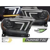 Koplampen Zwart Tube Sequentieel voor Dodge Durango 2010-2013