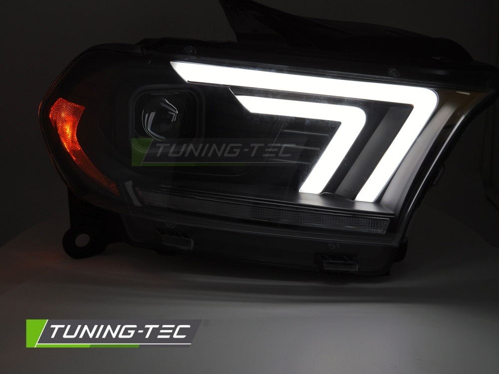 Koplampen Zwart Tube Sequentieel voor Dodge Durango 2010-2013