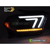 Koplampen Zwart Tube Sequentieel voor Dodge Durango 2010-2013