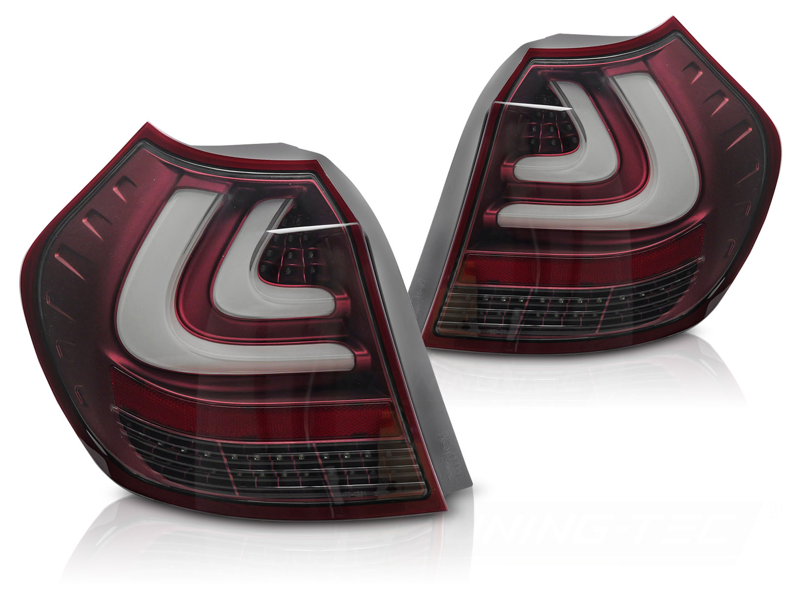 Achterlichten BMW E87 2004-2007 Rood LED BAR E-keurmerk