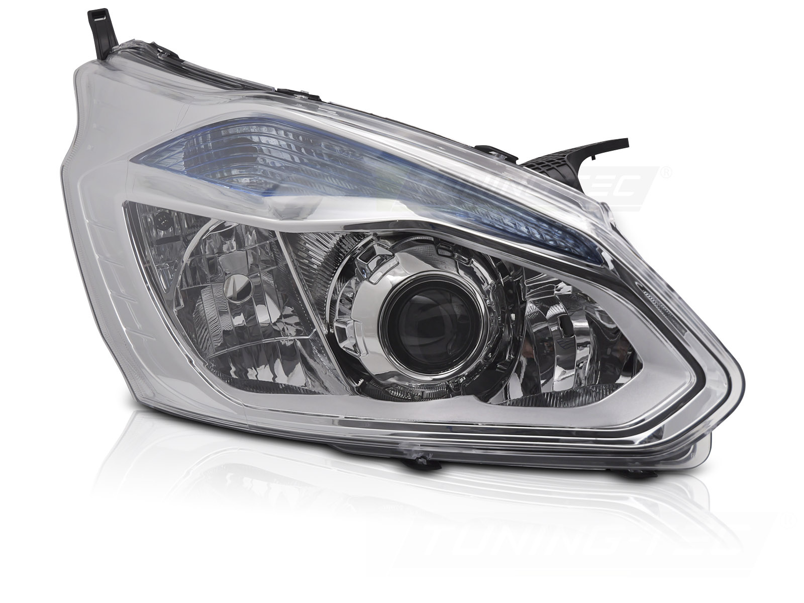 Koplamp Rechts TYC voor Ford Transit/Tourneo Custom I 12-18