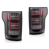 Achterlichten Ford F-150 MK13 2014-2020 Zwart LED met dynamisch knipperlicht