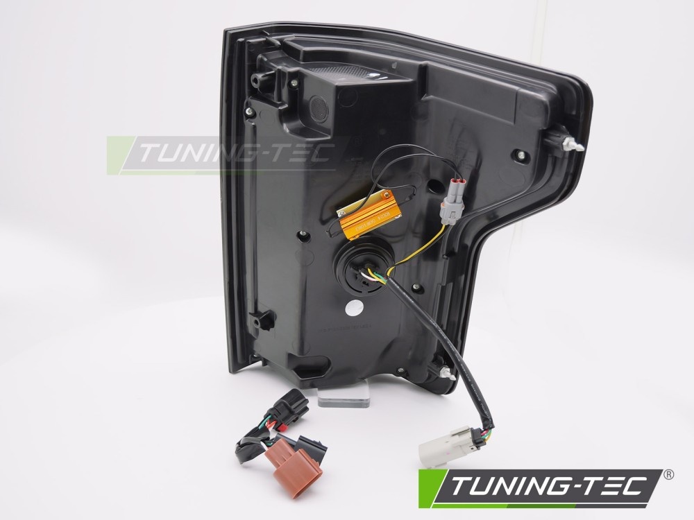 Achterlichten Ford F-150 MK13 2014-2020 Zwart LED met dynamisch knipperlicht