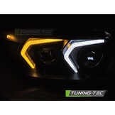 Koplampen LED Zwart geschikt voor BMW E90/E91 Limousine/Touring 05-08