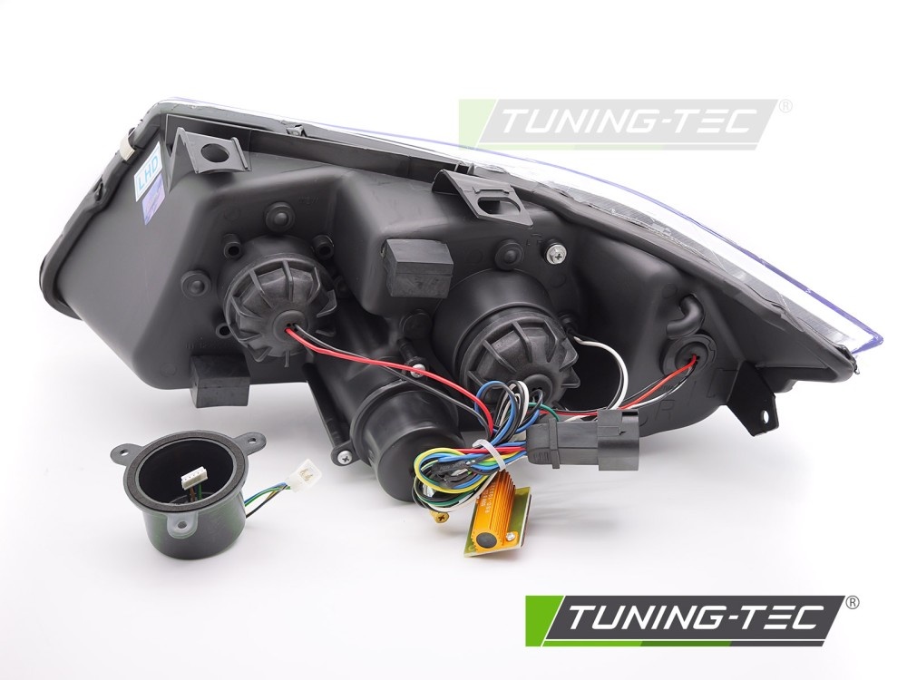 Koplampen LED Zwart voor BMW E90/E91 Limousine/Touring 05-08