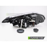 Koplamp Zwart Links TYC Renault Laguna III 07-11