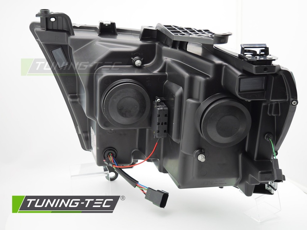 Koplampen Dodge Ram 1500 (19-22) Zwart Dynamisch LED