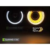 Koplampen Zwart DRL voor Dodge Challenger 2008-2014