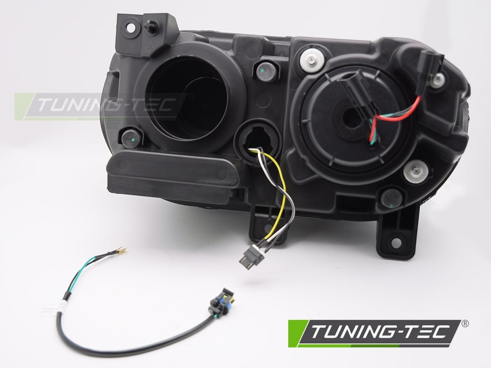 Koplampen Zwart DRL voor Dodge Challenger 2008-2014