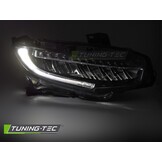 Volledig LED Koplampen Zwart Honda Civic X 2016-2021