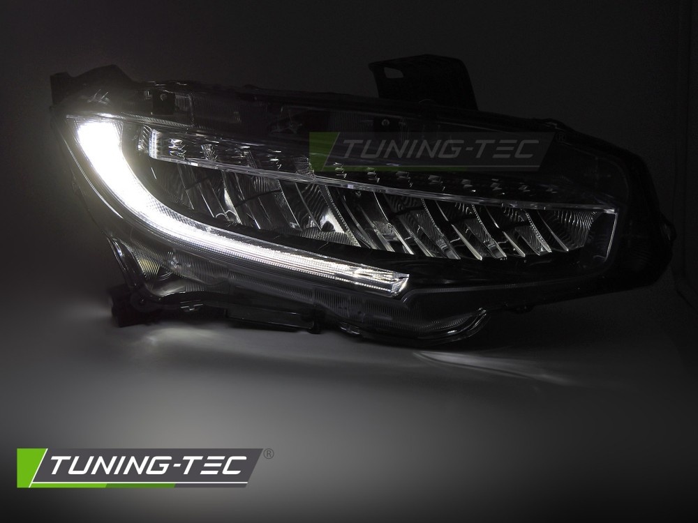 Volledig LED Koplampen Zwart Honda Civic X 2016-2021