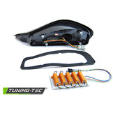 Achterlichten LED BAR Zwart-Rood Sequentiële voor Porsche Boxster 986 96-04