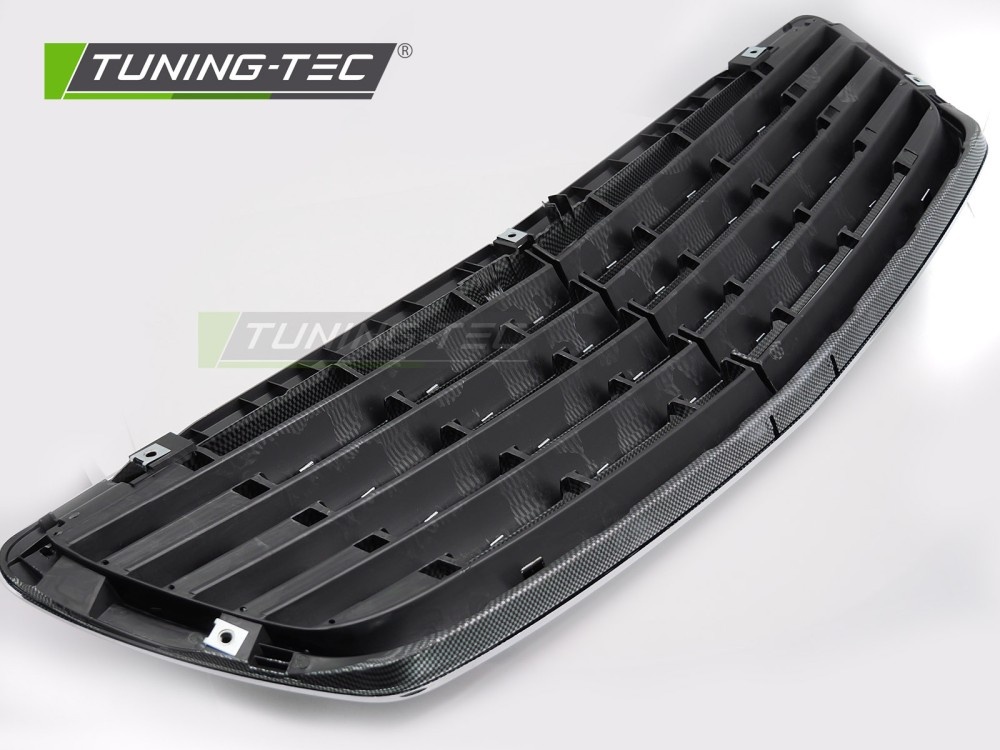 Grille Chroom-Carbon look voor Mercedes S-Klasse W220 02-05