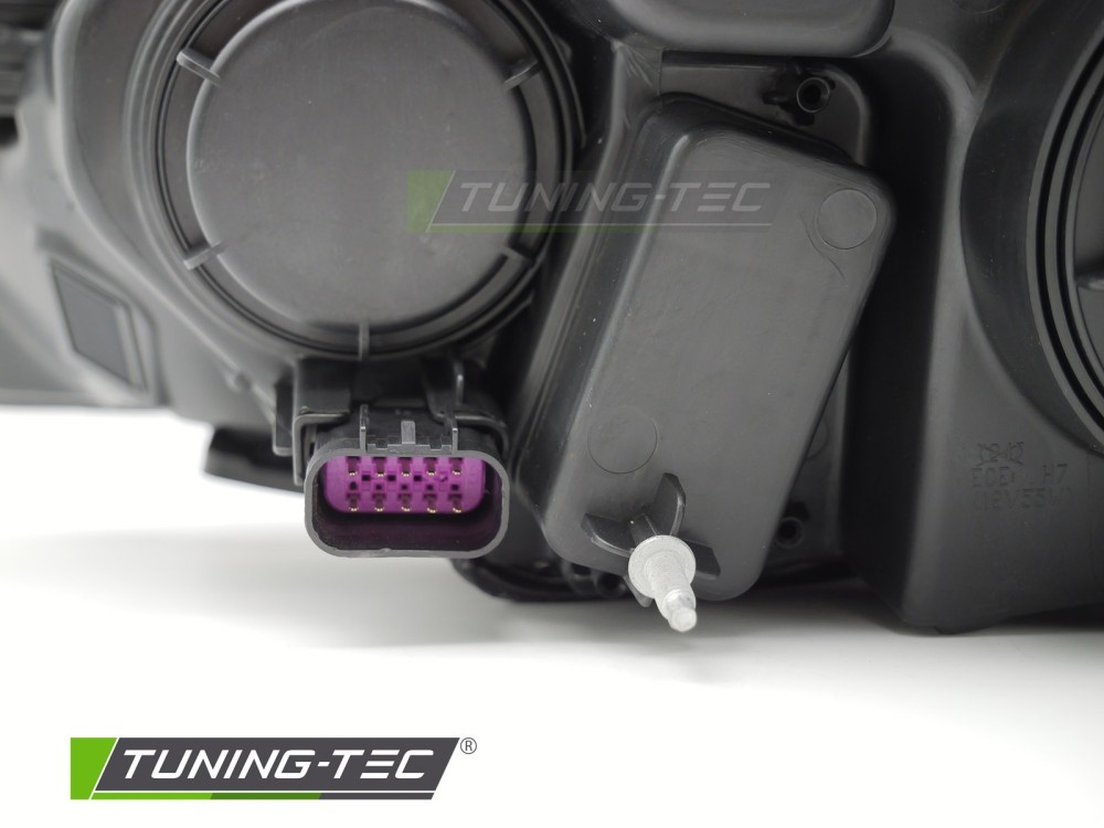 Koplamp zwart rechterzijde TYC geschikt voor Opel Mokka 12-16