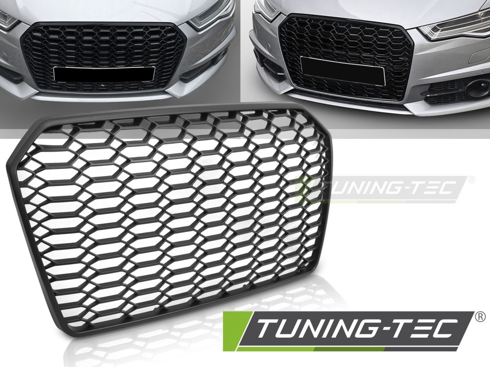 Sport Grille Zwart voor Audi A6 C7 2014-2018