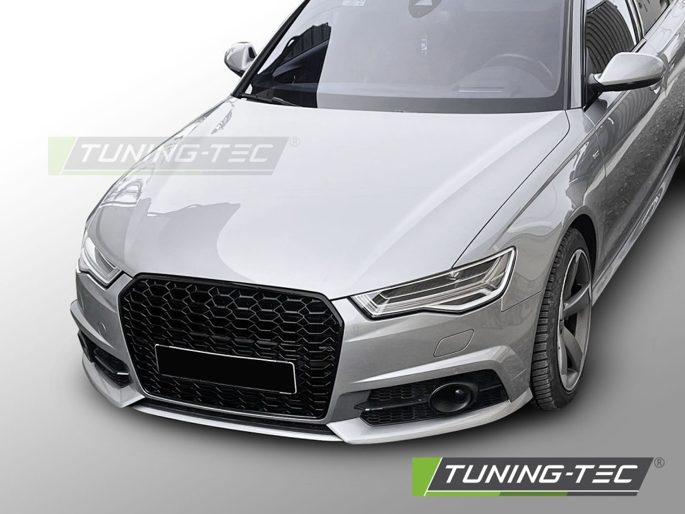 Sport Grille Zwart voor Audi A6 C7 2014-2018