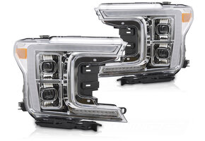 Volledige LED Koplampen Chroom geschikt voor Ford F150 MK13 2017-2020