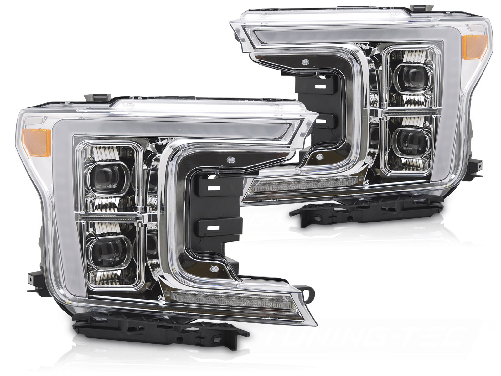 Volledige LED Koplampen Chroom voor Ford F150 MK13 2017-2020