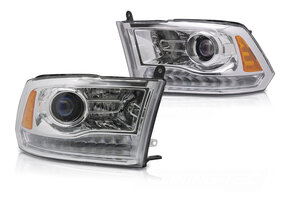Koplampen Dodge Ram 2009-2018 Chroom