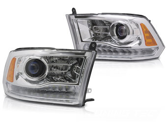 Koplampen Dodge Ram 2009-2018 Chroom