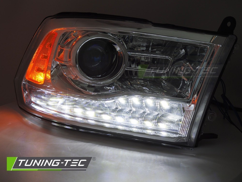 Koplampen Dodge Ram 2009-2018 Chroom