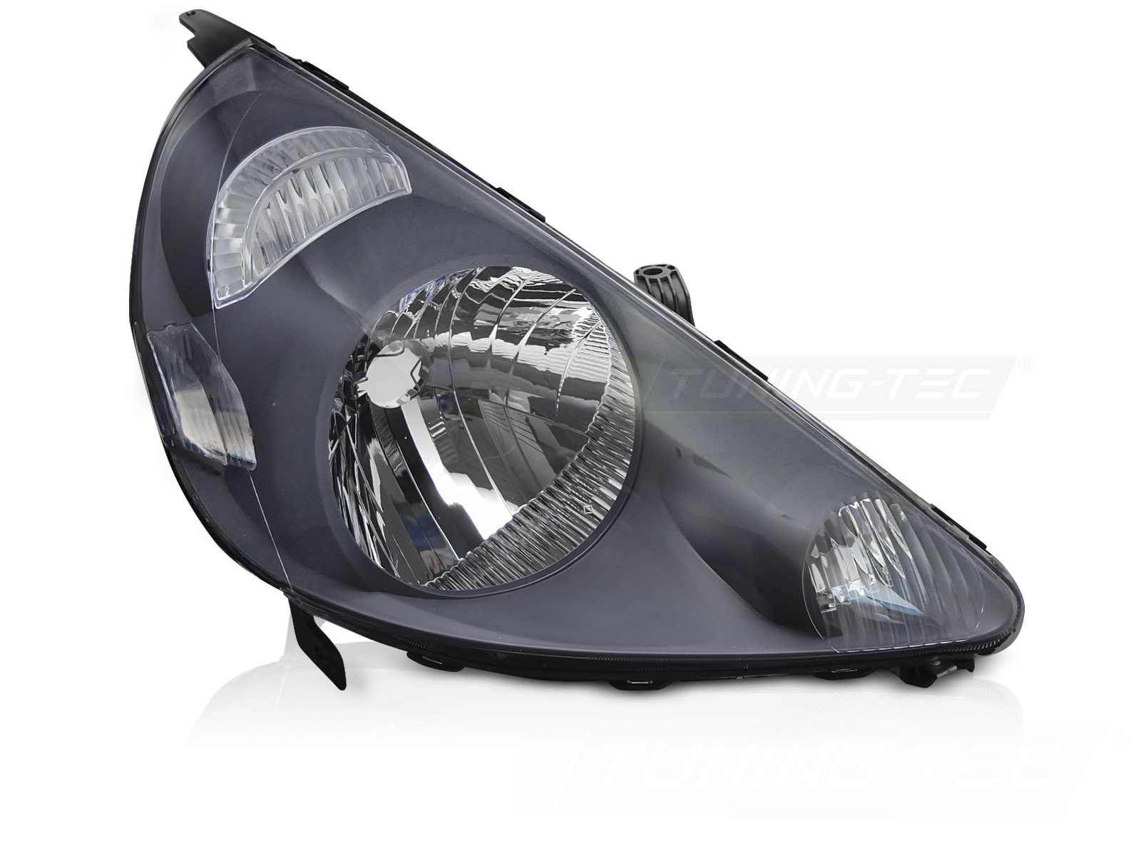 Koplamp Rechts Zwart TYC voor Honda Jazz / Fit (2002-2004)