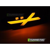Chromen LED richtingaanwijzers voor Vespa GTS / GTV 300cc