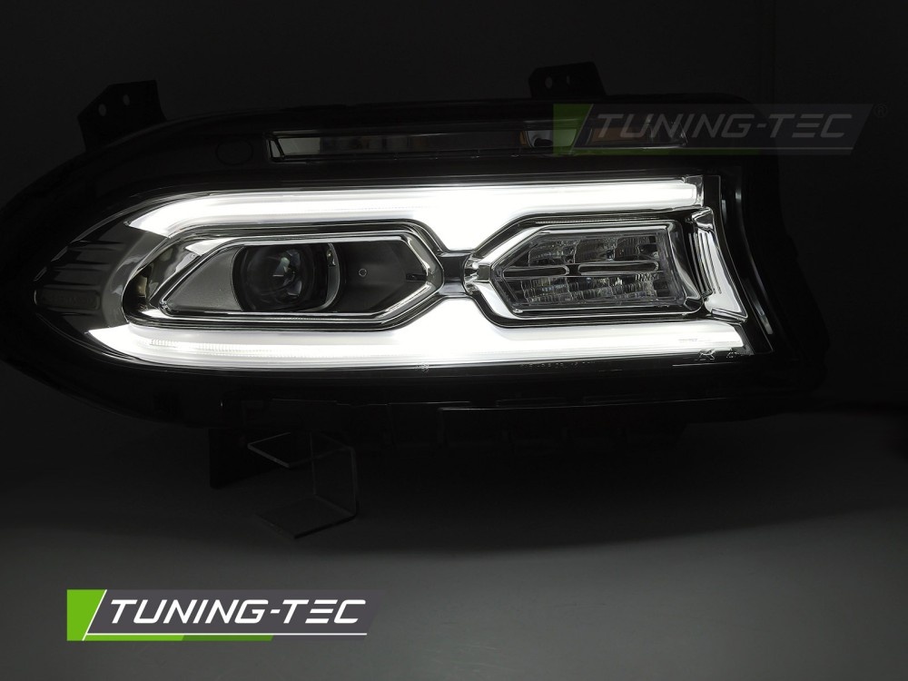 Volledig LED Koplampen Chroom voor DODGE CHARGER 2014-2023