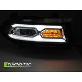 Volledig LED Koplampen Chroom voor DODGE CHARGER 2014-2023