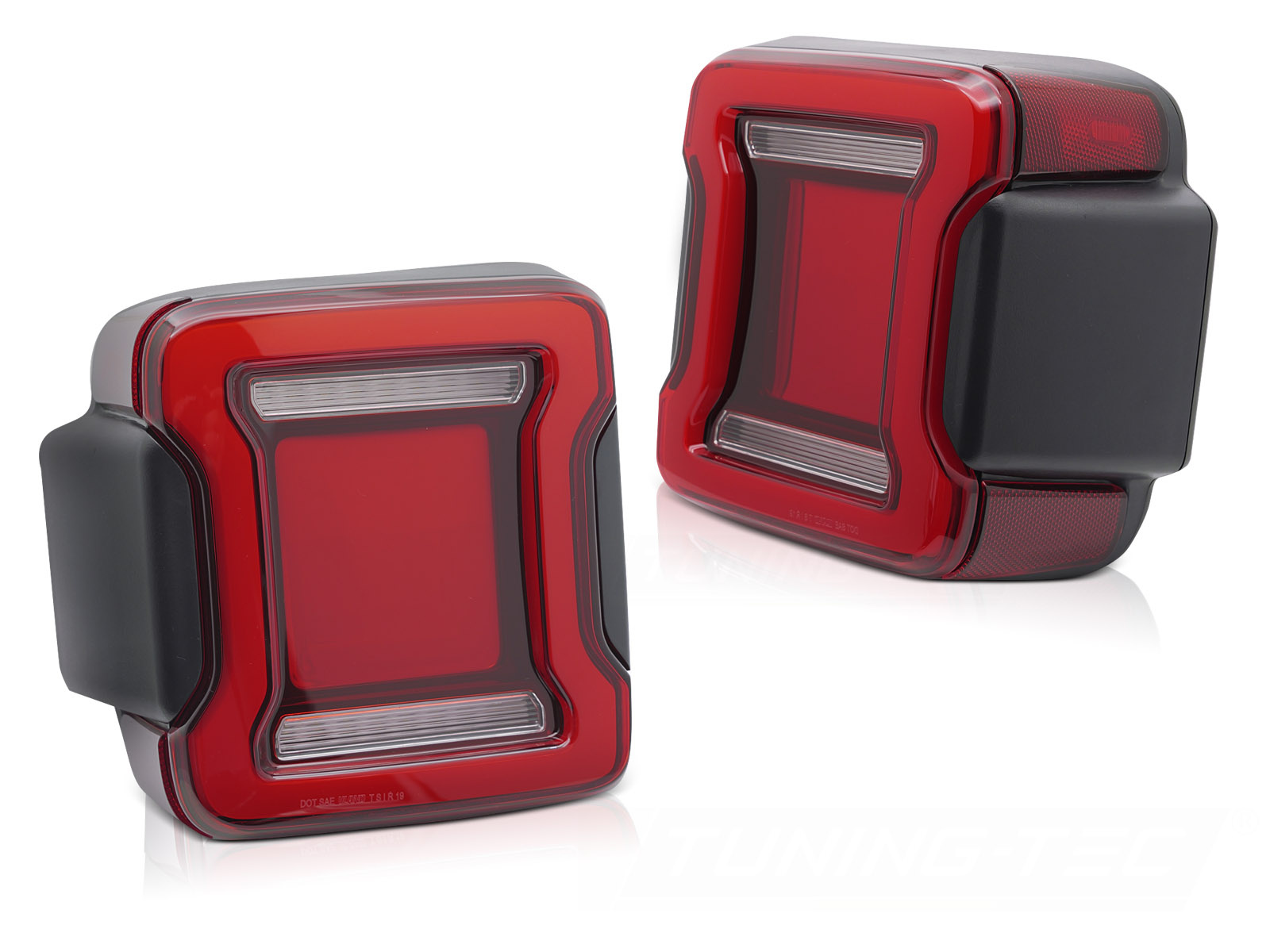 Achterlichten LED rood voor Jeep Wrangler JL 2018-2023